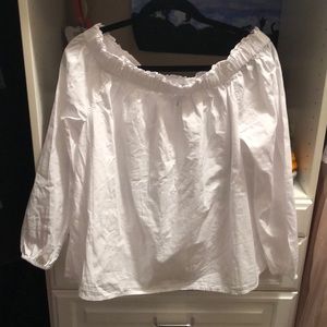 Gap Off-the-Shoulder Peasant Blouse